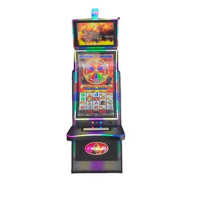 110V/220V Metal Dolap Slot Makinesi 43 Inç Eğilmiş Oyun Dokunmatik Monitörü