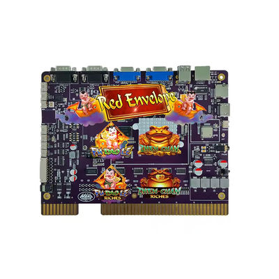 Çeşitli Yetenek Oyunu Pcb Board Red Envelope 4in1 Arcade Makine için