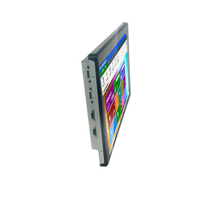 300 cd/m2 15.6 Inch Endüstriyel Kapasitif Pencere işletim sistemi ile Tek Bilgisayar Dokunmatik Ekran
