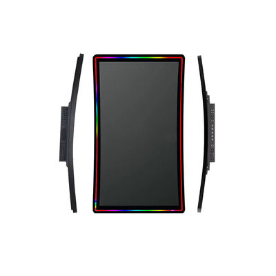 43 inç R1500 Eğri Dokunmatik Ekran 4K LED Çubuğu ile LED Monitör Firelink / IGS Vertikal Oyun Makinesi için