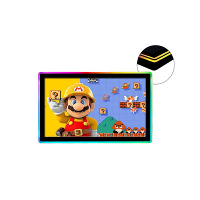 5ms 32 Inch Eğri Dokunmatik Ekran Monitörü Kapasitif Multi Touch Pot O Gold / WMS Oyunu İçin