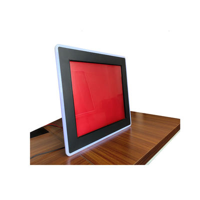 1280×1024 Kontrast oranı 19 inç kızılötesi dokunmatik ekran monitörü Side+Edge LED bezel ile