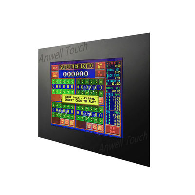 22 inç IR dokunmatik monitör bezel ile WMS / POG / ASR oyun için 3M dokunmatik