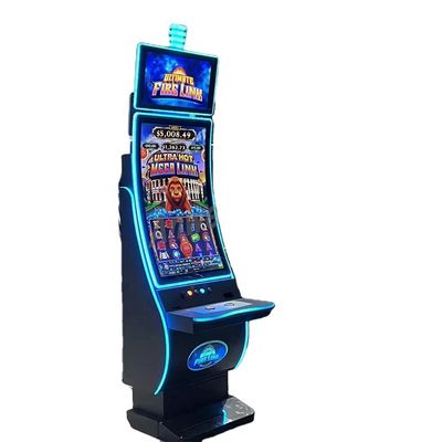 110V/220V Metal Dolap Slot Makinesi 43 Inç Eğilmiş Oyun Dokunmatik Monitörü