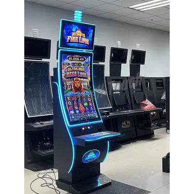 110V/220V Metal Dolap Slot Makinesi 43 Inç Eğilmiş Oyun Dokunmatik Monitörü