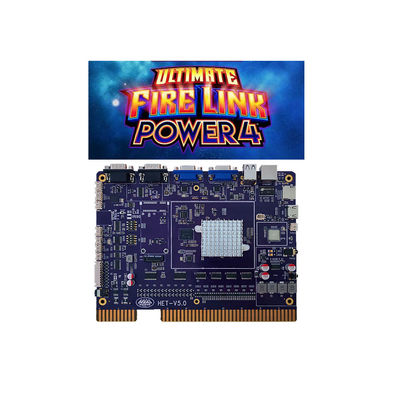 HET Yetenek Oyunu Arcade Ultimate Fire Link Power4 Pcb Oyun Tahtası