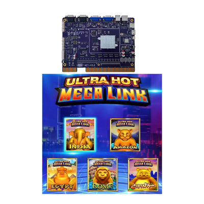 HET Skill Megalink Oyunu Mega Link 6in1 Pcb Oyun Tahtası US PLUG