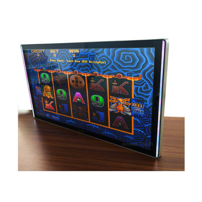 Aristocrat Helix için Side+Edge LED Bezel ile 23'' Çizik Dirençli Dokunmatik Ekran Oyun Monitörü