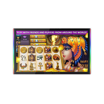 Aristocrat Helix için Side+Edge LED Bezel ile 23'' Çizik Dirençli Dokunmatik Ekran Oyun Monitörü