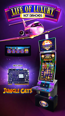 Yetenek Oyunu PCB Board Multiple Games Life Of Luxury Hot Diamond 2in1 Oyun Odası için
