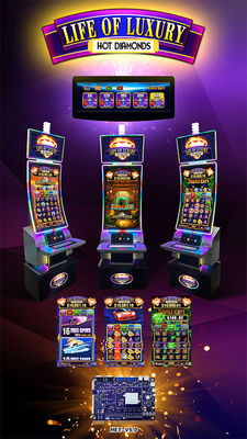 Yetenek Oyunu PCB Board Multiple Games Life Of Luxury Hot Diamond 2in1 Oyun Odası için