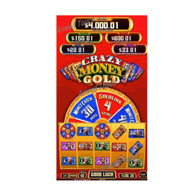 Dikey Yetenek Oyunu Pcb Board Crazy Money Gold For Game Machine