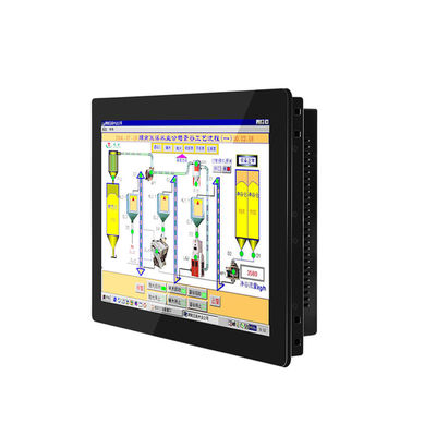Yerleşik Endüstriyel Dokunmatik Monitör PCAP 19 Inch Buckle With HD-MI VGA USB Interface LCD Display 1280*1024