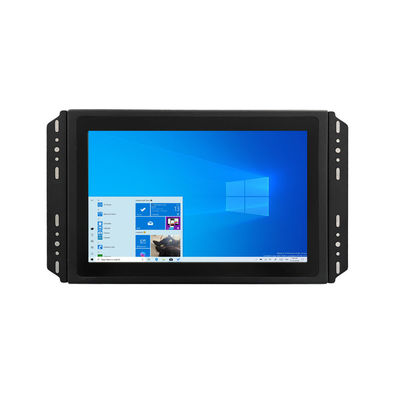 Su geçirmez IP65 10.1 Inç Açık Çerçeve Tarzı Dahili Dokunmatik Monitör 1000 Nits Açıklık 1280*800 Dış Kullanım