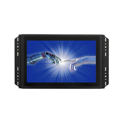 Su geçirmez IP65 10.1 Inç Açık Çerçeve Tarzı Dahili Dokunmatik Monitör 1000 Nits Açıklık 1280*800 Dış Kullanım