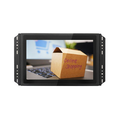 Su geçirmez IP65 10.1 Inç Açık Çerçeve Tarzı Dahili Dokunmatik Monitör 1000 Nits Açıklık 1280*800 Dış Kullanım