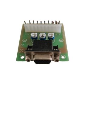 VGA RGB CGA POG POT O Altın Sinyalet Değiştiricisi için Bağlayıcı PCB Board yedek parçaları