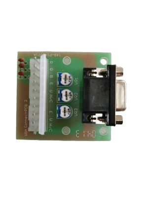 VGA RGB CGA POG POT O Altın Sinyalet Değiştiricisi için Bağlayıcı PCB Board yedek parçaları