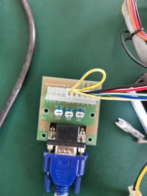VGA RGB CGA POG POT O Altın Sinyalet Değiştiricisi için Bağlayıcı PCB Board yedek parçaları