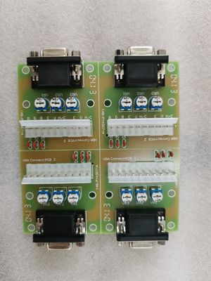 VGA RGB CGA POG POT O Altın Sinyalet Değiştiricisi için Bağlayıcı PCB Board yedek parçaları