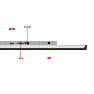 17" 4:3 Ekran oranı Açık hava IP65 1000 Nits Su geçirmez dokunmatik ekran ekranı PCAP dokunmatik ekran monitörleri