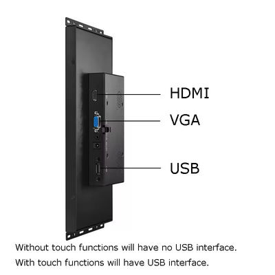 11.6 Inch 1920*1080 Embedded Touch Display 1000Nits Touchscreen Monitor Endüstriyel