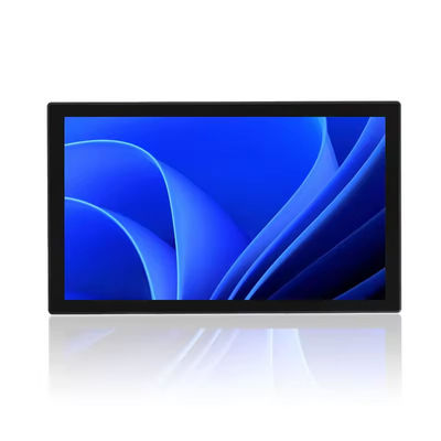 17.3 inç HD 1920x1080 Su geçirmez Endüstriyel Düz Panel Monitör 1000Nits Multi Touch Kapasitif