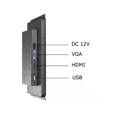 1920*1080 Açık Çerçeve Dokunmatik Ekran Monitörü 13 16:9 oranı 13.3" IPS LCD Panel Bilgisayar Monitörü