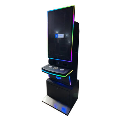 43 Inch Metal Skill Gaming Cabinet Firelink / Lightning Oyunları için Kapasitif Dokunmatik Monitörlü Slot Makinesi
