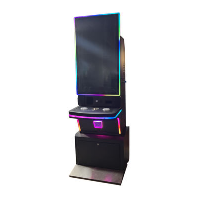 43 Inch Metal Skill Gaming Cabinet Firelink / Lightning Oyunları için Kapasitif Dokunmatik Monitörlü Slot Makinesi