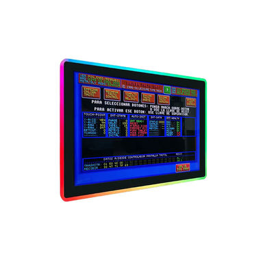 Endüstriyel Kalite Yan Kenar LED Bezel Gaming Projection Kapasitatif Dokunmatik Ekran 23.8'