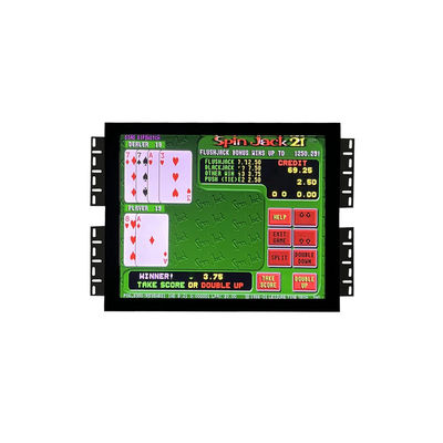 19 inç Yüksek 4:3 Tanımlı Tempered Glass IR Gaming Touch Monitor For Pog/Wms