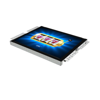 17'' 1280×1024 IR Oyun Dokunmatik Ekran Monitörü 1000:1 Kontrast oranı ile