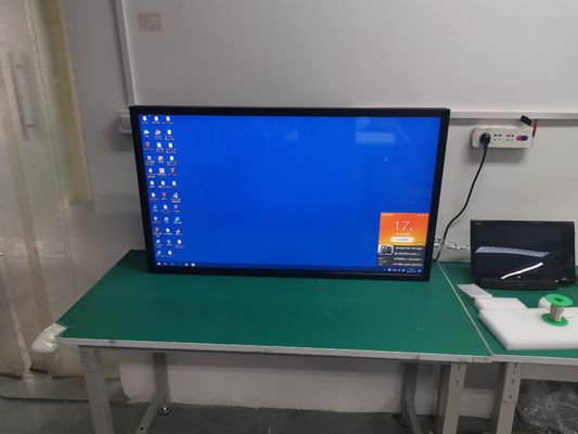 55 inç Ultra Duyarlı 5ms Kızılötesi Oyun Makinesi Monitör Kusursuz 10 Noktalık Kesinlikle Dokunmatik Ekran